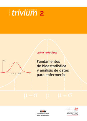 Fundamentos de bioestadÆstica y ançlisis de datos para enfermerÆa, de Tomçs-Sçbado | portada del libro