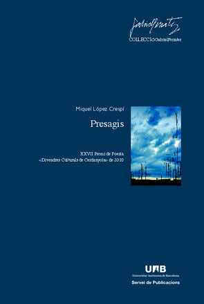 Presagis, de Lùpez CrespÆ, Miquel | portada del libro