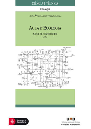 Aula d'Ecologia. Cicle de conferÄncies 2012, de Terradas, Jaume | portada del libro