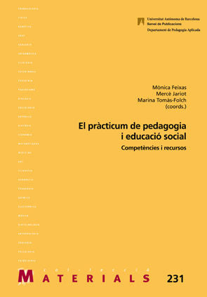 El prêcticum de pedagogia i educaciù social, de Feixas, Mÿnica | portada del libro