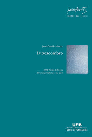 Desescombro, de Castrillo Salvador, Javier | portada del libro