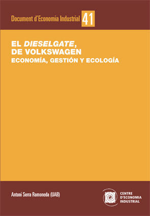 El Dieselgate de Volkswagen, de Serra Ramoneda, Antoni | portada del libro