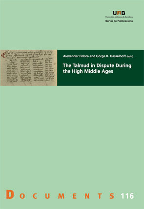The Talmud in Dispute During the High Middle Ages, de Alexander Fidora#Hasselhoff | portada del libro