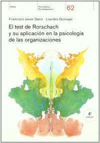 El test de Rorschach y su aplicación en la psicología de las organizaciones, de Sainz | portada del libro