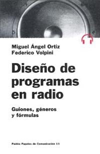 Diseño de programas de radio, de Ortiz | portada del libro