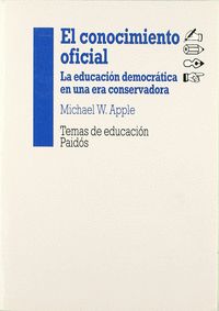 El conocimiento oficial, de Apple | portada del libro