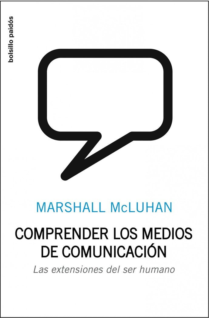 Comprender los medios de comunicación, de McLuhan | portada del libro