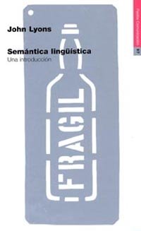 Semántica lingüística, de Lyons | portada del libro