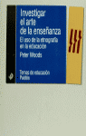 Investigar el arte de la enseñanza, de Woods | portada del libro