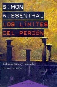 Los límites del perdón, de Wiesenthal | portada del libro