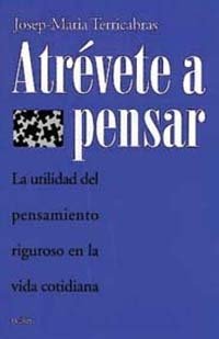 Atrévete a pensar, de Terricabras | portada del libro