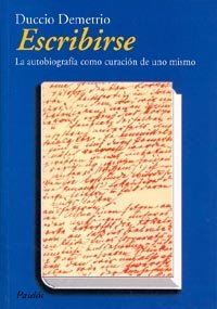 Escribirse, de Demetrio | portada del libro