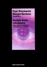 Terapia breve estratégica, de WATZLAWICK | portada del libro