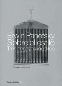 Sobre el estilo, de Panofsky | portada del libro