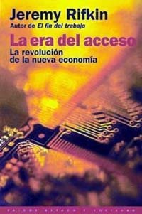 La era del acceso, de RIFKIN | portada del libro