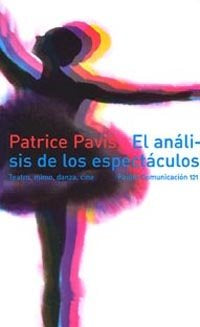 El análisis de los espectáculos, de Pavis | portada del libro
