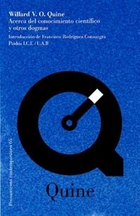 Acerca del conocimiento científico y otros dogmas, de Quine | portada del libro