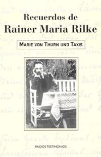 Recuerdos de Rainer Maria Rilke, de VON THURN UND TAXIS | portada del libro