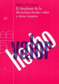 El desplome de la dicotomía hecho-valor y otros ensayos, de Putnam | portada del libro