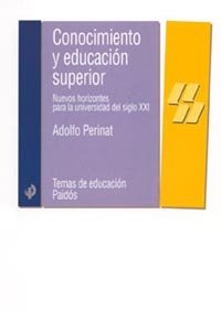 Conocimiento y educación superior, de Perinat | portada del libro