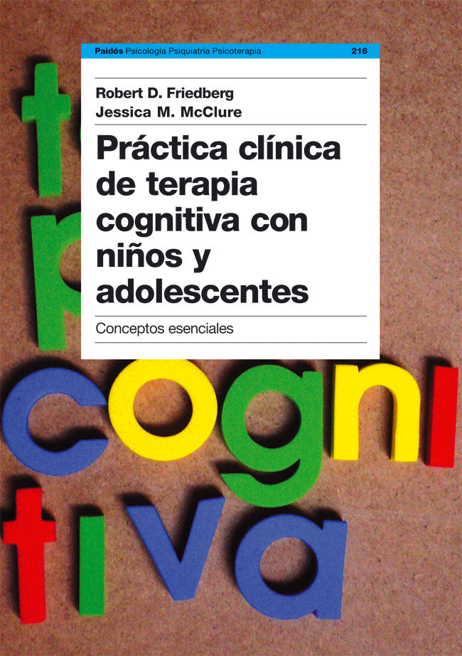 Práctica clínica de terapia cognitiva con niños y adolescentes, de McClure | portada del libro