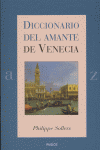 DICCIONARIO DEL AMANTE DE VENECIA, de Sollers | portada del libro