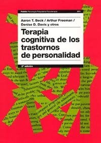 Terapia cognitiva de los trastornos de personalidad, de Beck | portada del libro