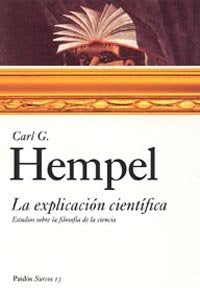 La explicación cient¡fica, de HEMPEL,CAR. G | portada del libro