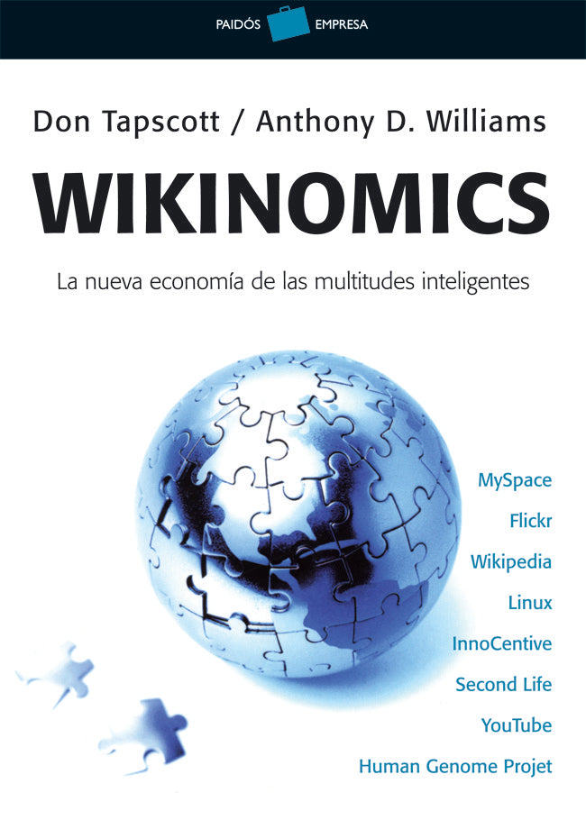 Wikinomics, de Tapscott, Don | portada del libro
