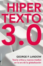 Hipertexto 3.0, de George P. Landow | portada del libro