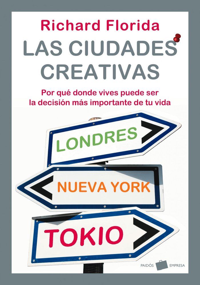 Las ciudades creativas, de Florida | portada del libro