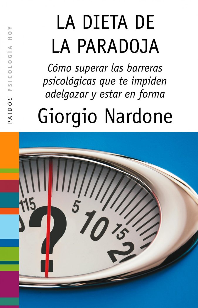 La dieta de la paradoja, de Nardone | portada del libro