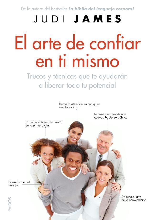 El arte de confiar en ti mismo, de James, Judi | portada del libro