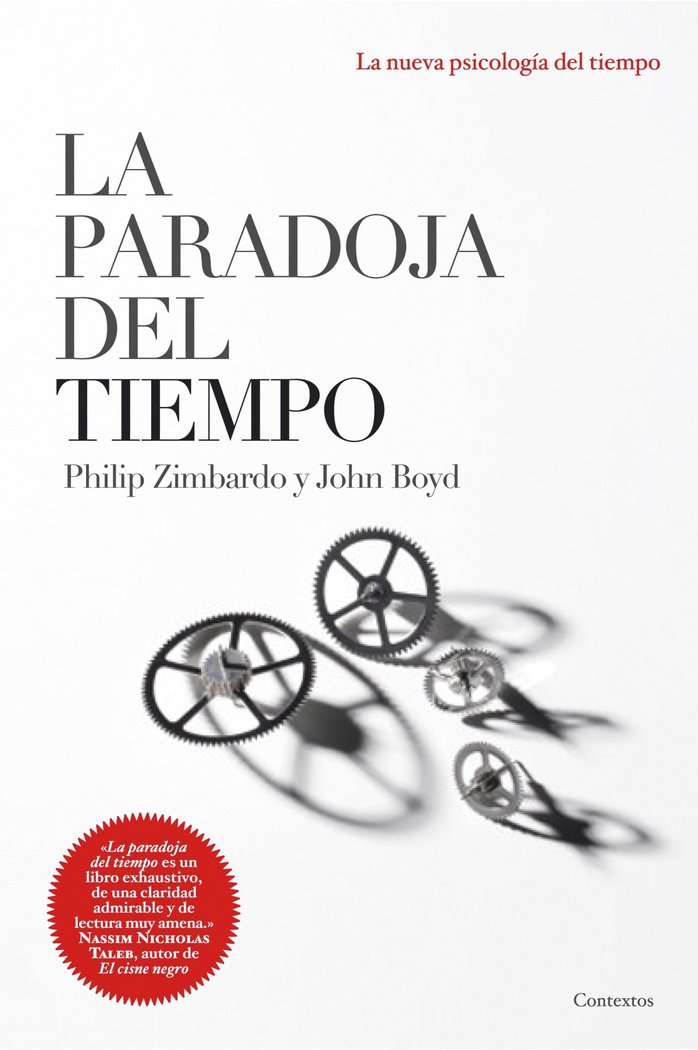 La paradoja del tiempo, de Zimbardo | portada del libro
