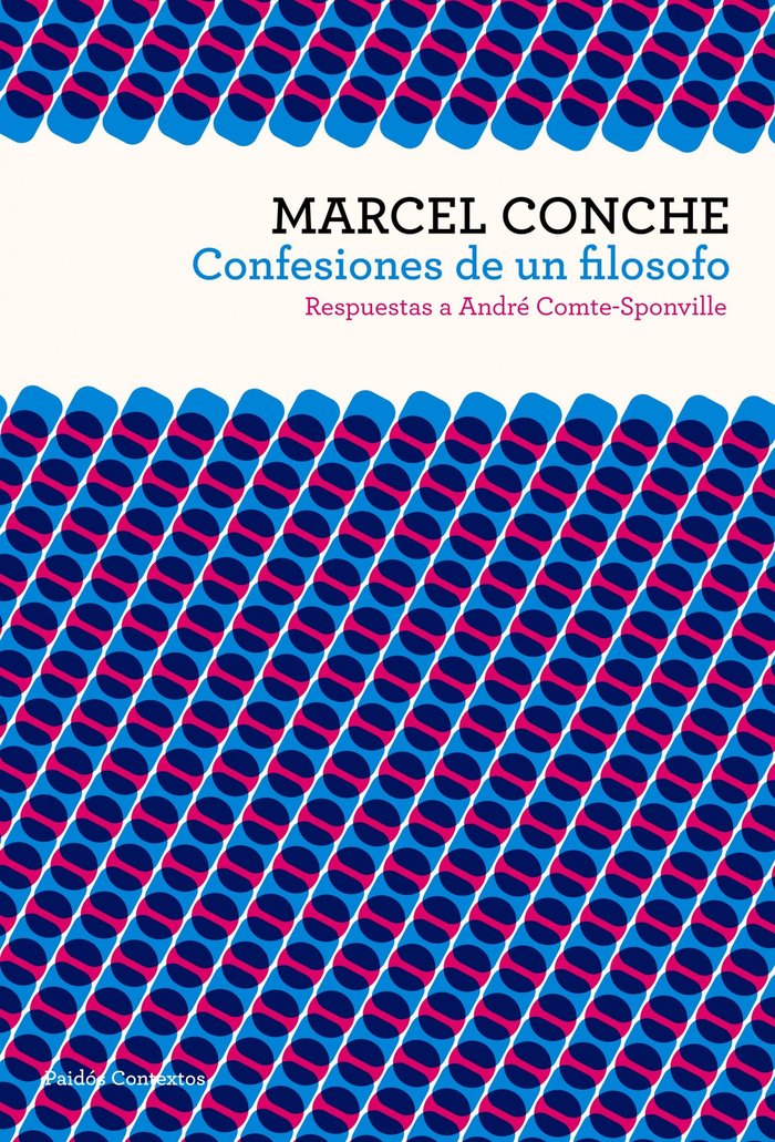 Confesiones de un filósofo, de Conche | portada del libro