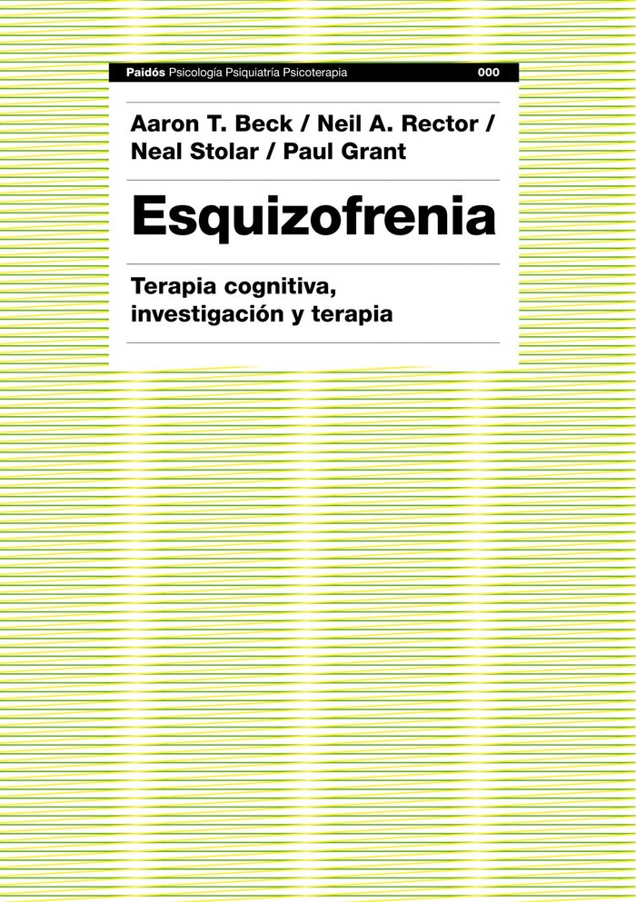 Esquizofrenia, de Beck | portada del libro