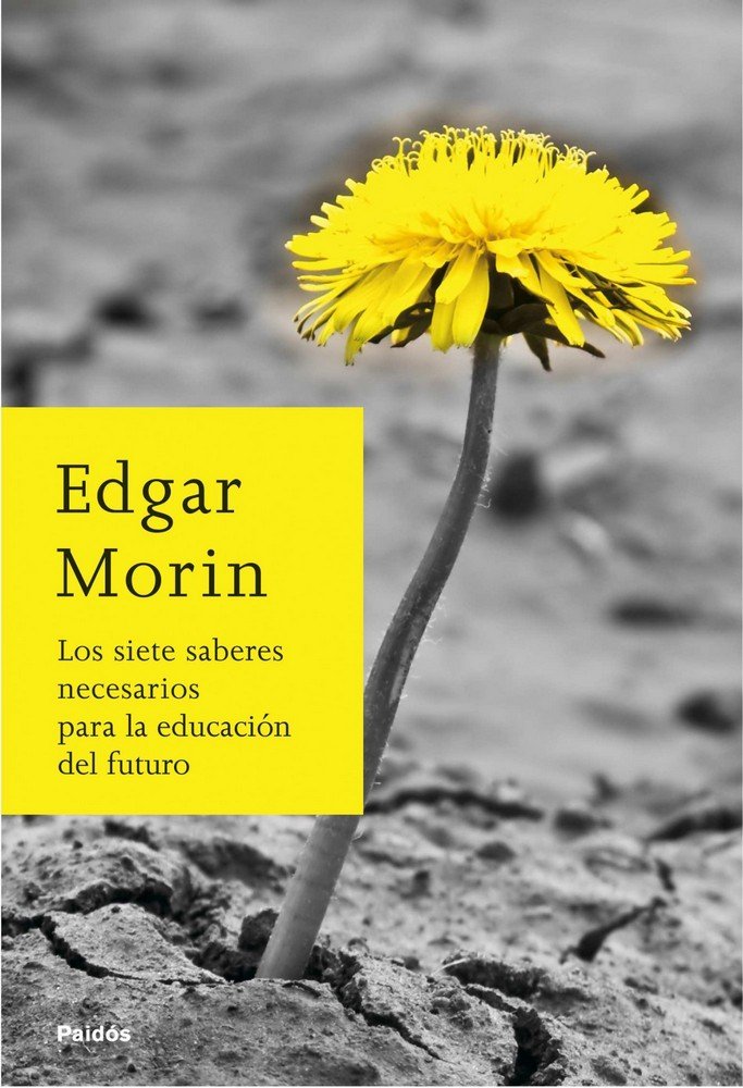 Los siete saberes necesarios para la educación del futuro, de Morin | portada del libro