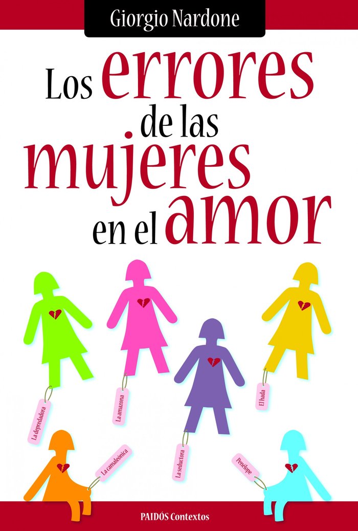 Los errores de las mujeres (en el amor), de Nardone | portada del libro