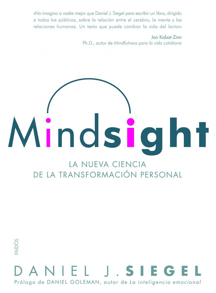 Mindsight, de Siegel, Daniel J. | portada del libro