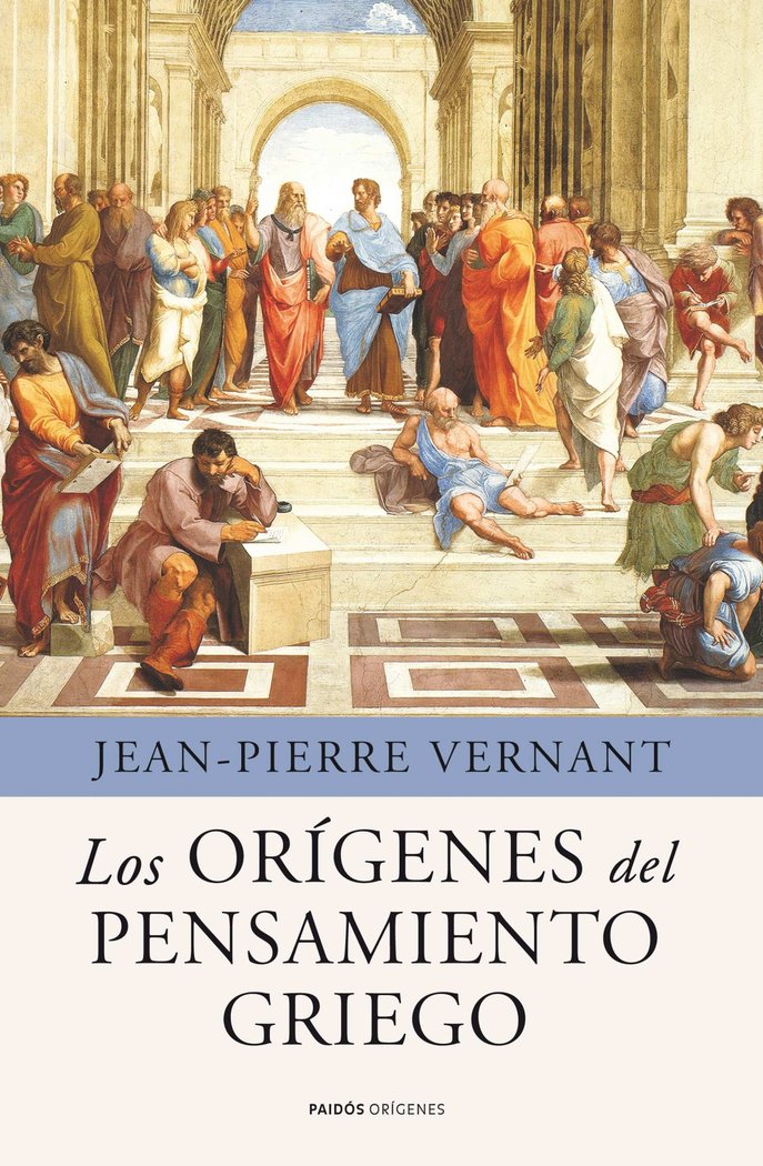 Los orígenes del pensamiento griego, de Vernant, Jean-Pierre | portada del libro