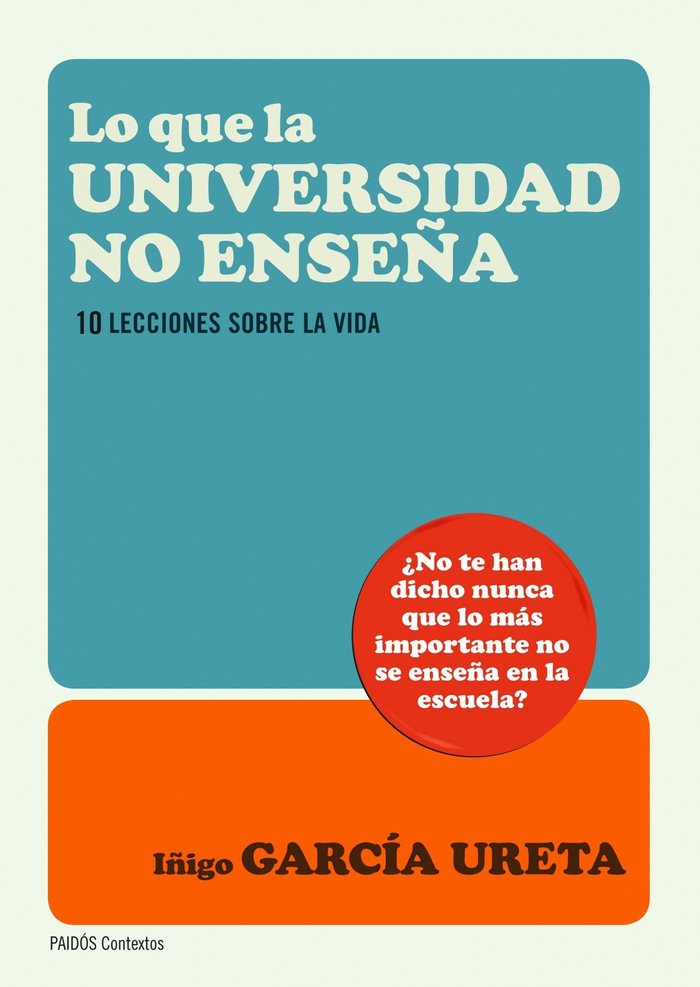 Lo que la universidad no enseña, de García Ureta | portada del libro