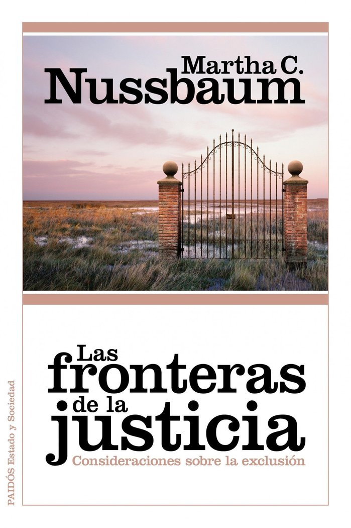 Las fronteras de la justicia, de Nussbaum, Martha C. | portada del libro
