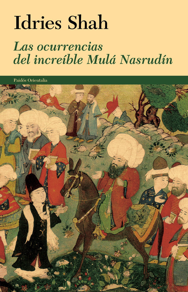 Las ocurrencias del increíble Mulá Nasrudín, de Shah, Idries | portada del libro