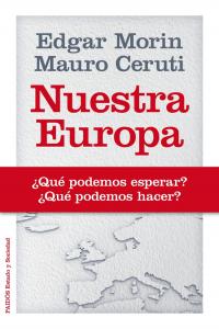 Nuestra Europa, de Morin | portada del libro