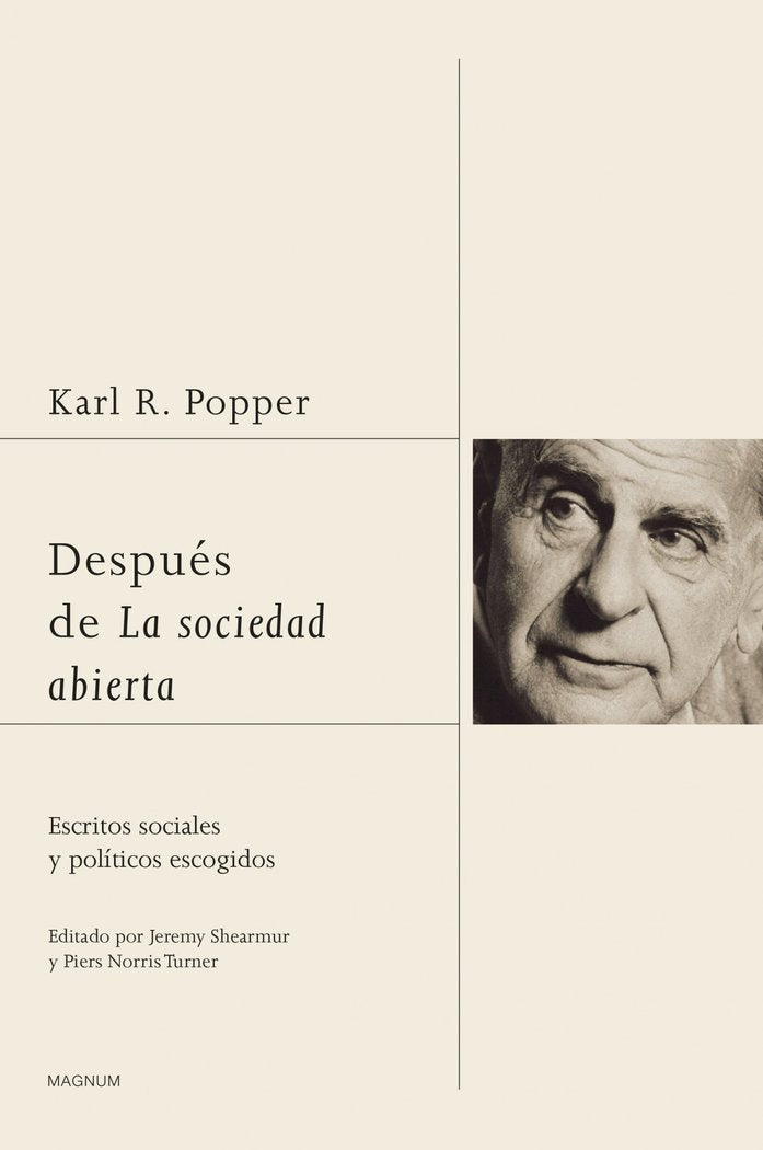 Después de La sociedad abierta, de Popper | portada del libro