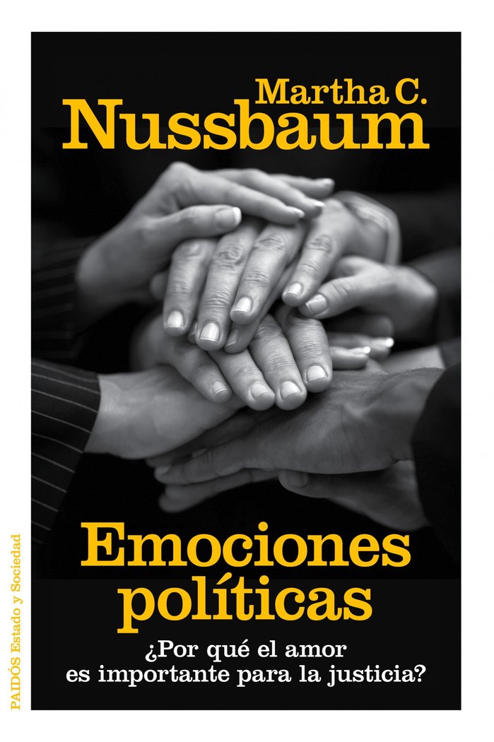 Emociones políticas, de Nussbaum | portada del libro