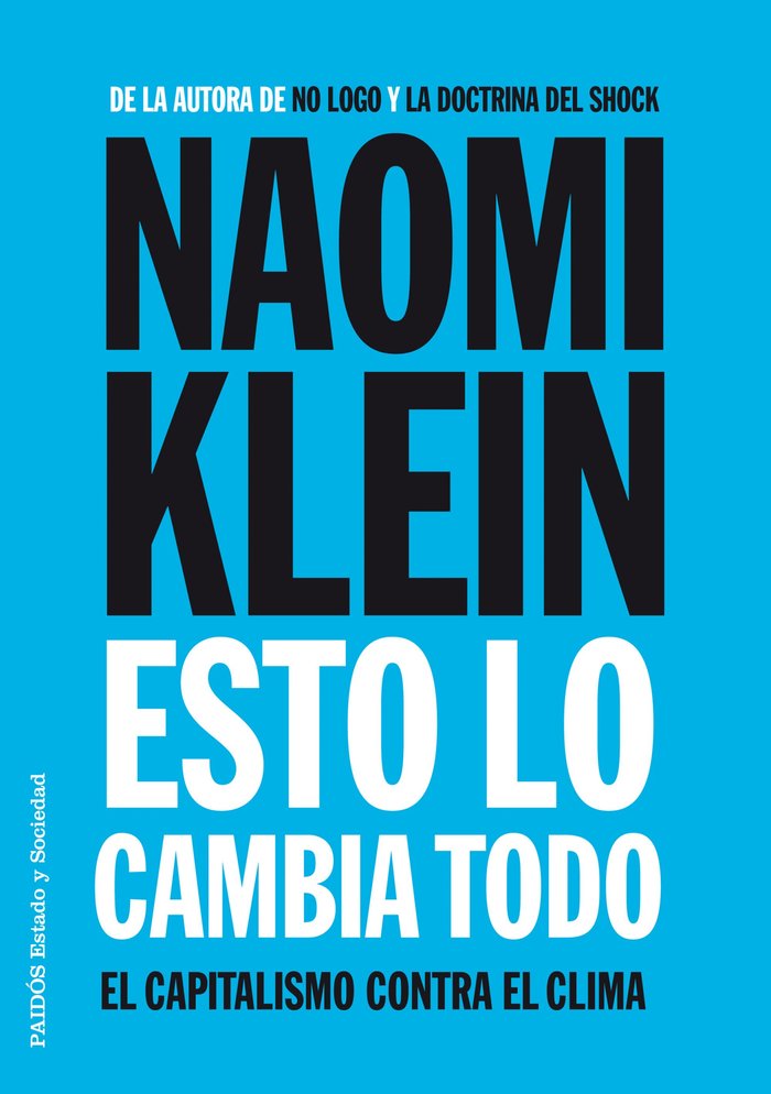 Esto lo cambia todo, de Klein | portada del libro