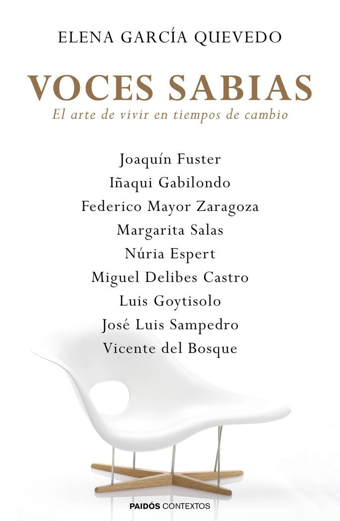 Voces sabias, de García Quevedo, Elena | portada del libro