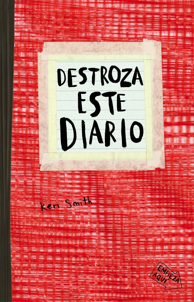 Destroza este diario. Rojo, de Smith, Keri | portada del libro
