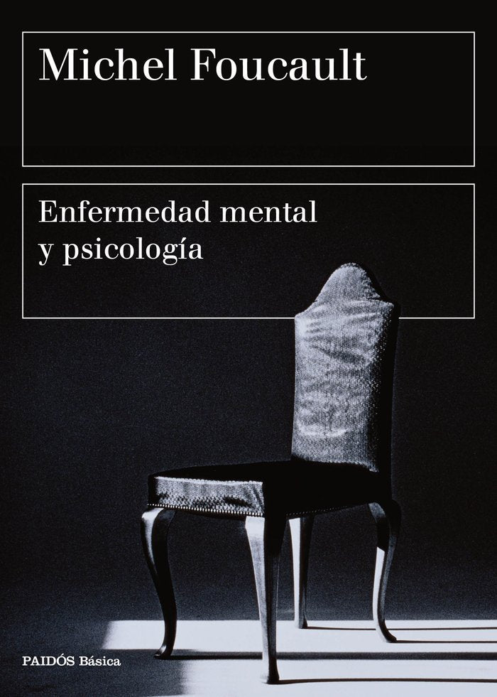 Enfermedad mental y psicología, de Foucault | portada del libro